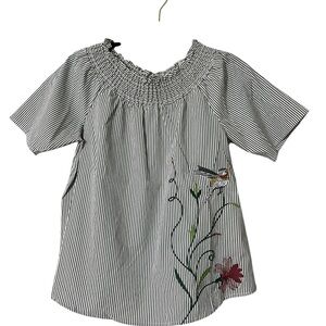 Women’s Shirt, Embroidered- Lightweight